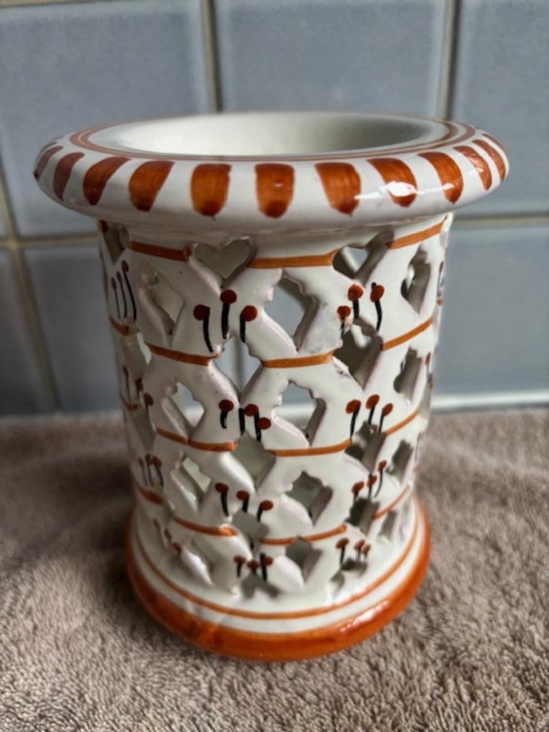 Tunesische souvenirkaarshouder, Ophalen, Overige materialen, Nieuw, Crème