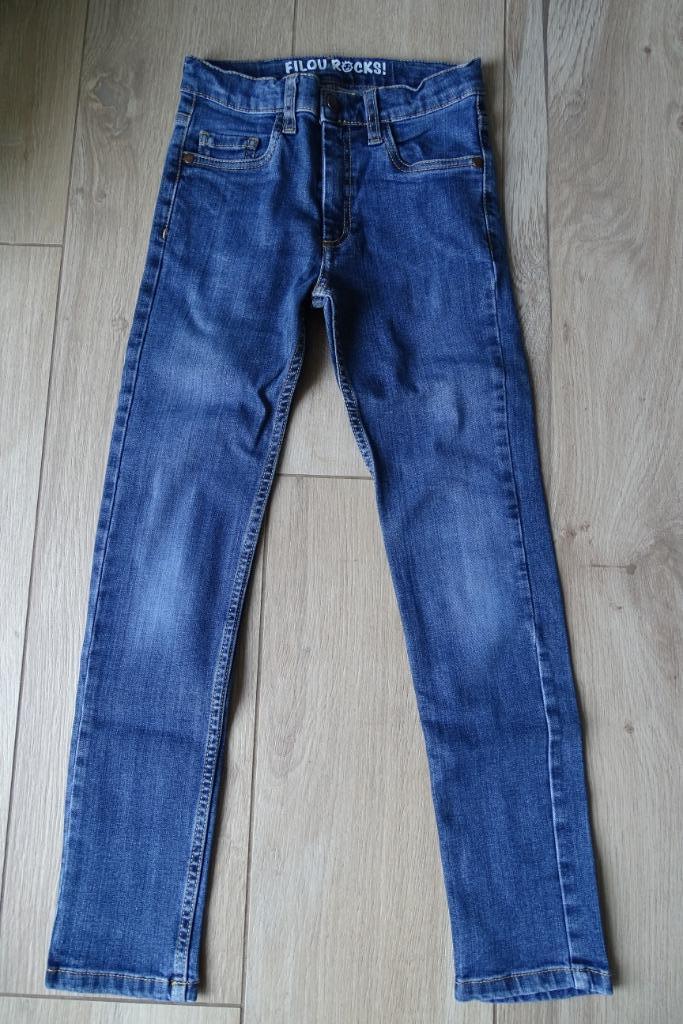 Jeans skinny fit Filou maat 7 jaar, Broek, Gebruikt, Meisje, Filou & Friends