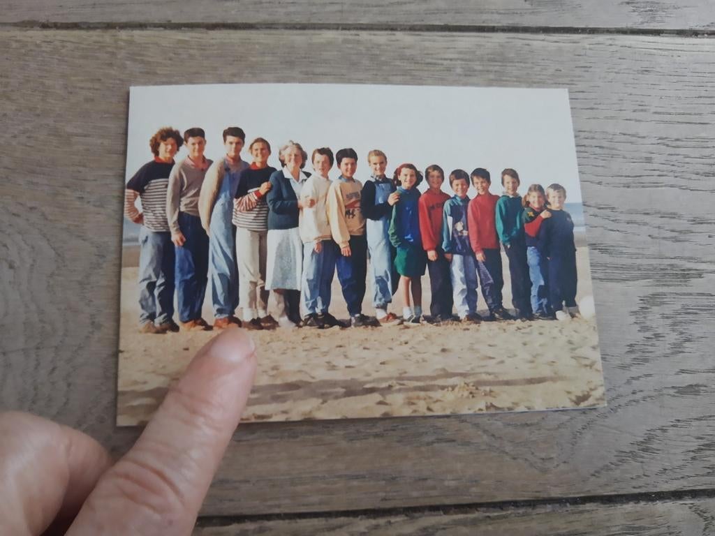 Bp : mari+femme maire d'Oostduinkerke +  pêcheurs à cheval, Enlèvement ou Envoi
