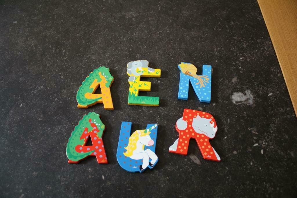 lettres décoratives en bois Sevi, Enlèvement ou Envoi, Utilisé