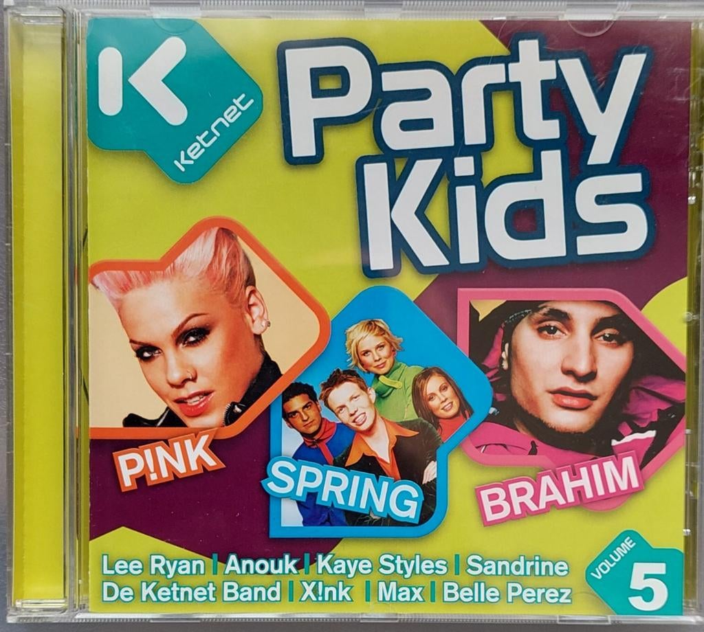 Ketnet partykids 5, Cd's en Dvd's, Ophalen of Verzenden, Zo goed als nieuw, Pop