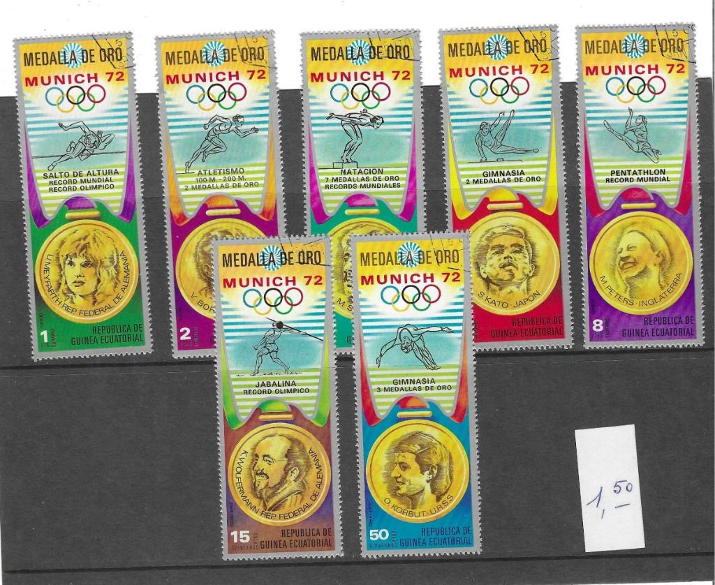 Madalla de Oro Munich 1972, Postzegels en Munten, Verzenden