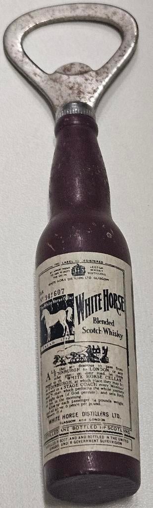 White Horse Blended Scotch Whisky flessenopener, Ophalen of Verzenden, Zo goed als nieuw, Merk