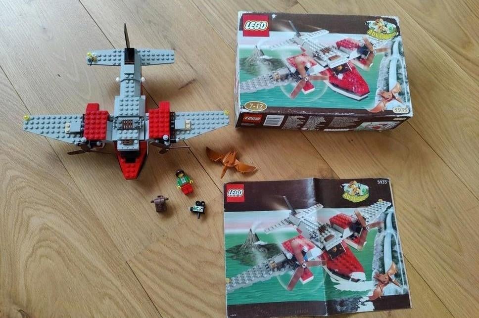 Lego adventures: 5935 island hopper, Enlèvement ou Envoi, Utilisé, Ensemble complet, Lego