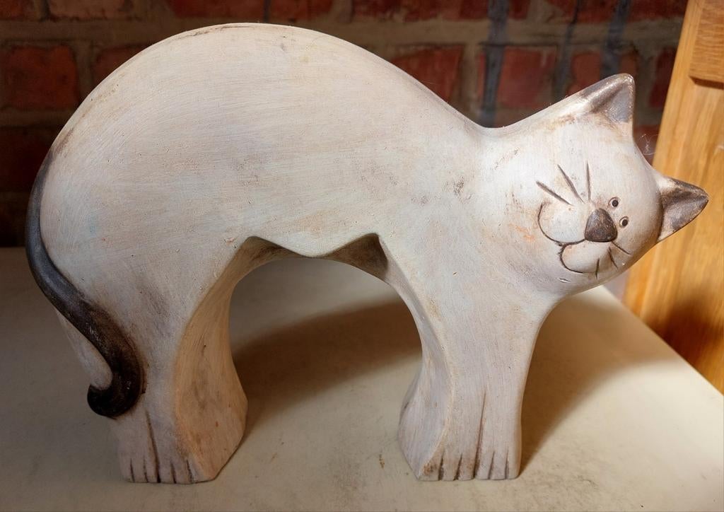 Déco statuette chat, Enlèvement