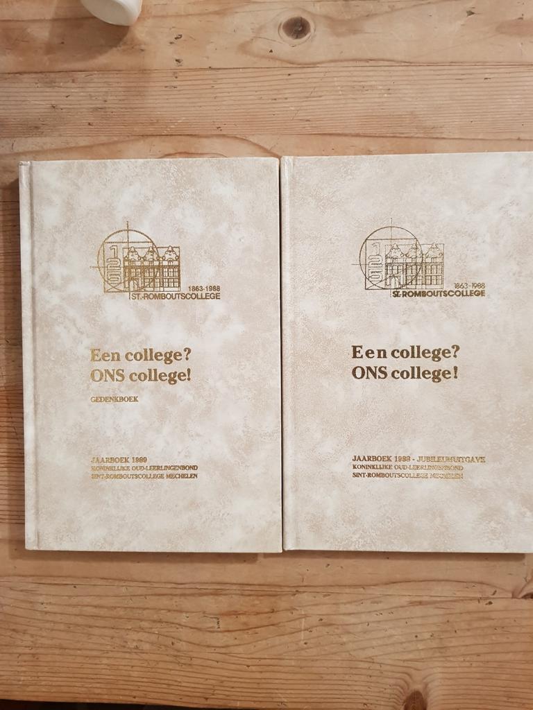 Een college ? ONS college jaarboek 1988 en 1989 St.Rombouts, Boeken, Geschiedenis | Stad en Regio, Ophalen of Verzenden, 20e eeuw of later