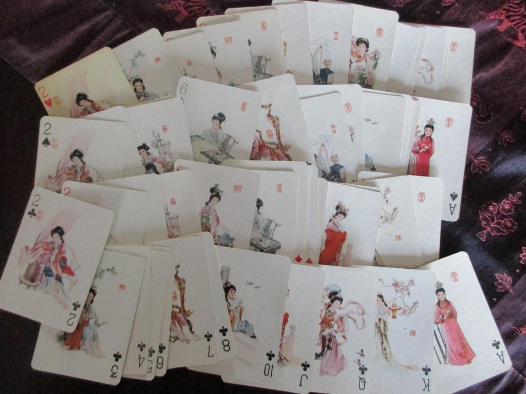 52 Japanse Speelkaarten, Verzamelen, Speelkaarten, Jokers en Kwartetten, Ophalen of Verzenden, Speelkaart(en)