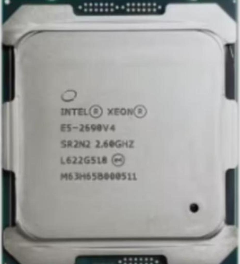 Intel Xeon E5 2690 V4 2.6GHz CPU met Socket LGA 2011-3, Ophalen of Verzenden, Gebruikt