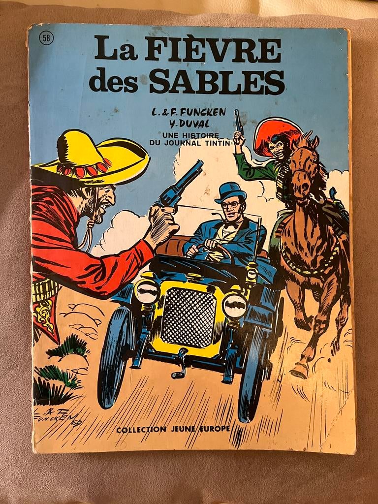 La fièvre des sables - Journal Tintin - Édition du Lombard, Collections