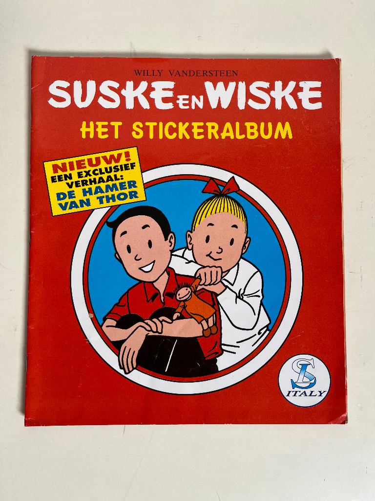 Suske en Wiske - Het Stickeralbum - 1995, Boeken, Verzenden, Willy Vandersteen