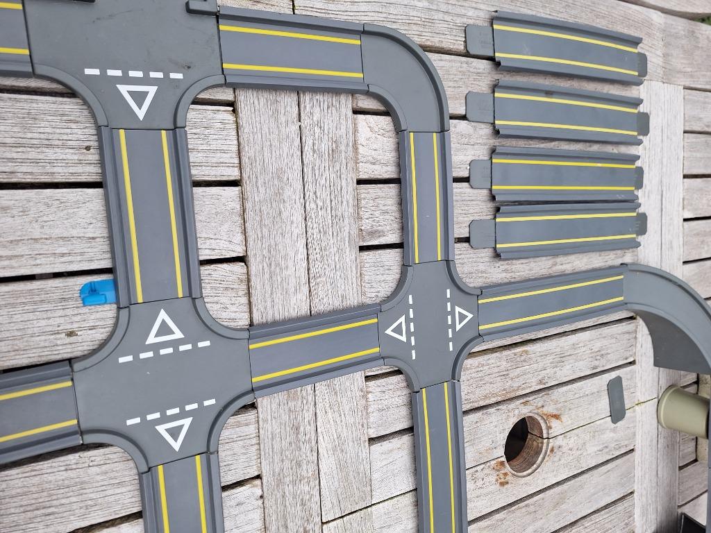 Matchbox motorcity  straten,  bruggen, verkeersignalusatie, Ophalen, Zo goed als nieuw