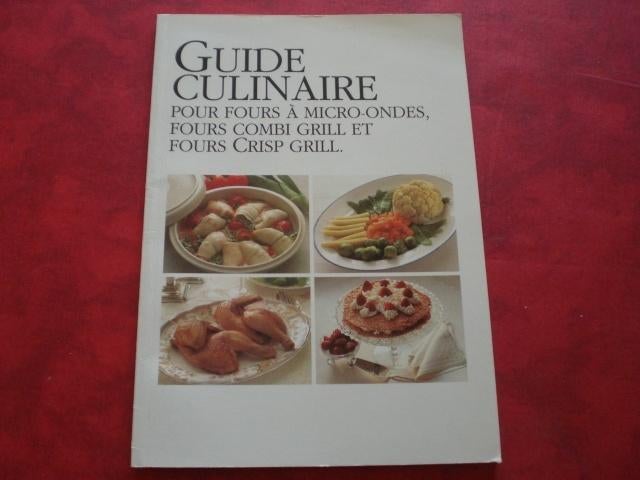 Livre: Guide Culinaire Pour Fours À Micro-Ondes., Envoi, Utilisé