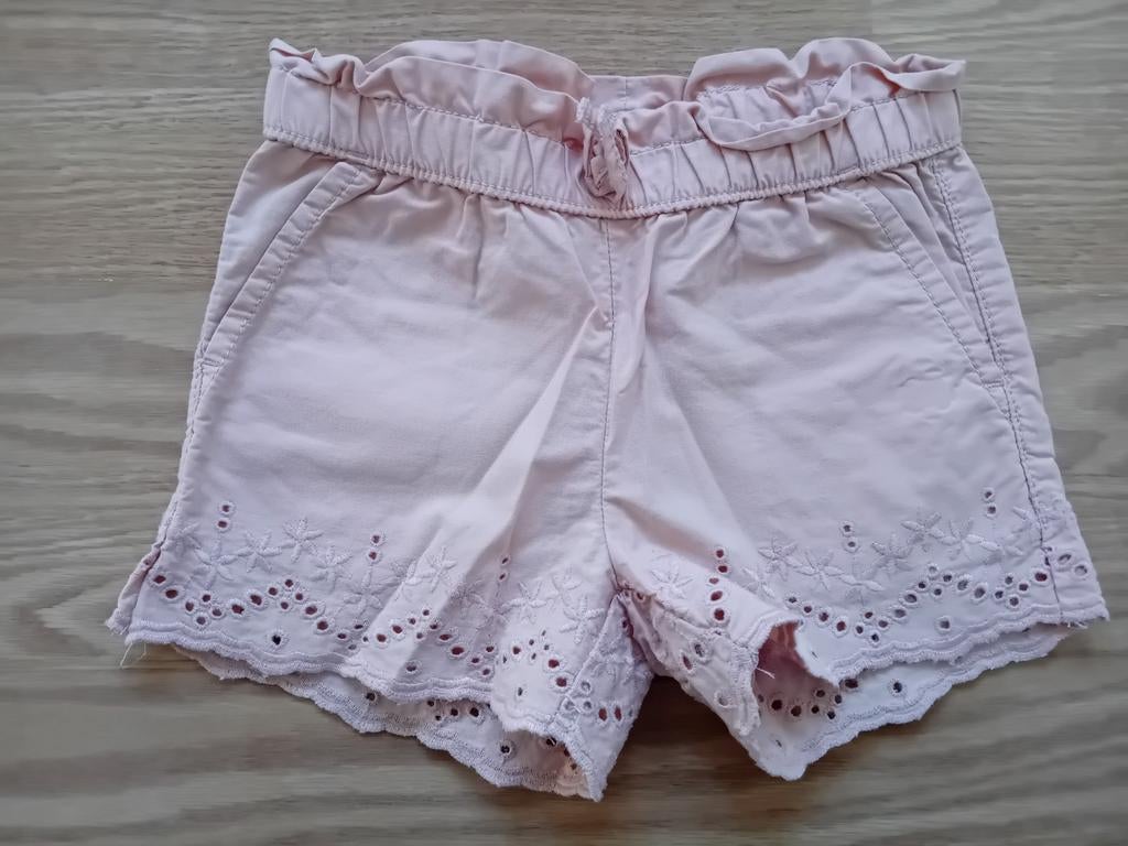 Lichtroze short, Kinderen en Baby's, Broek, C&A, Meisje, Ophalen of Verzenden