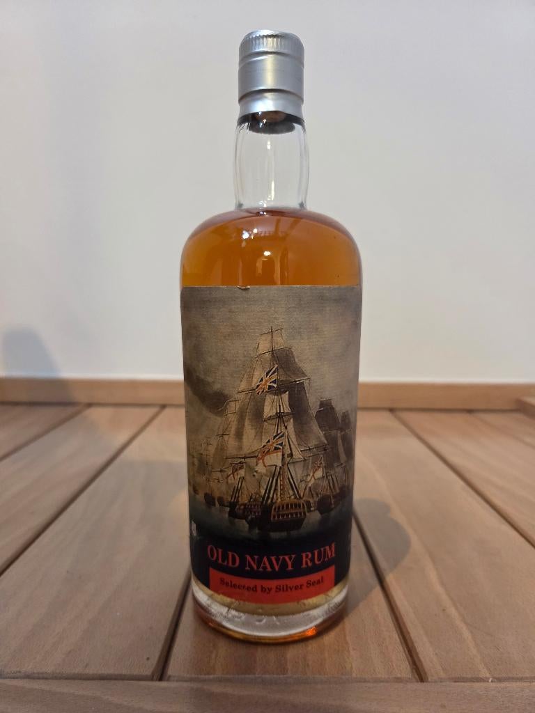 Old Navy rum Silver Seal red., 2018 57%, Ophalen of Verzenden