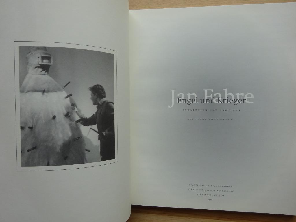 Jan Fabre 1999 Engel und Krieger - Strategien und Taktieken, Ophalen of Verzenden, Zo goed als nieuw, Beeldhouwkunst