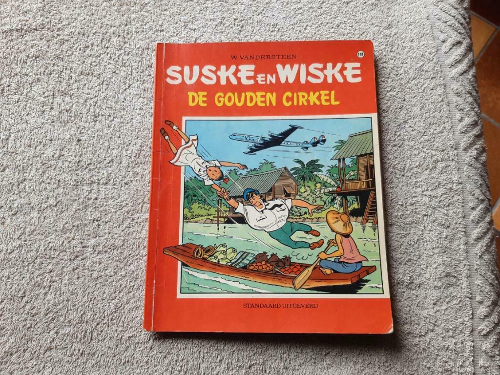 Suske en Wiske.118.De gouden cirkel., Boeken, Stripverhalen, Eén stripboek, Ophalen of Verzenden, Gelezen