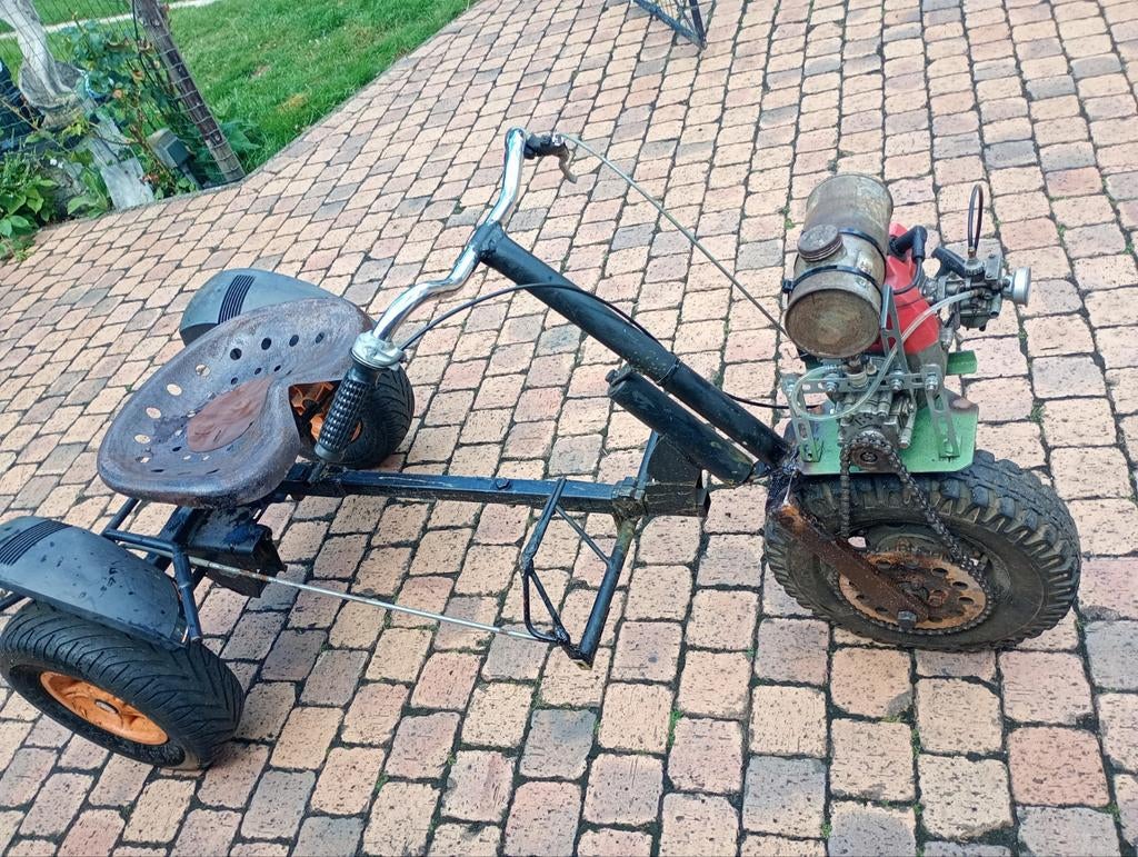 Motor trike, Ophalen of Verzenden, Zo goed als nieuw, Motor