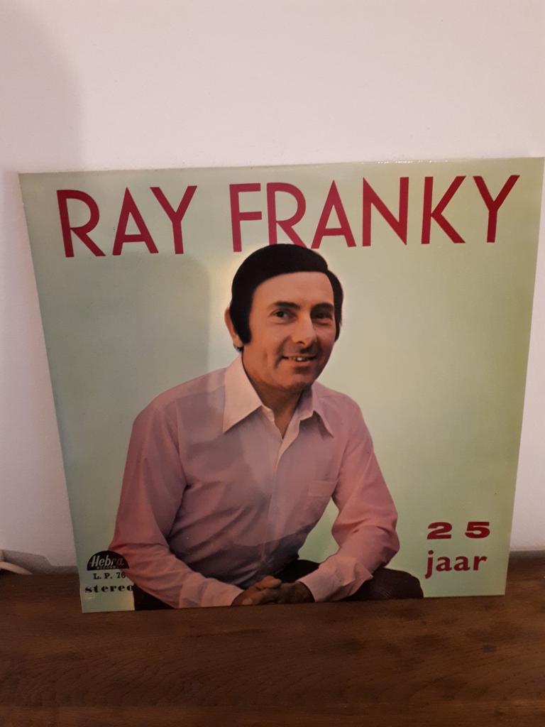 Lp : Ray Franky - 25 Jaar ,( gehandtekend ), Ophalen of Verzenden, Zo goed als nieuw