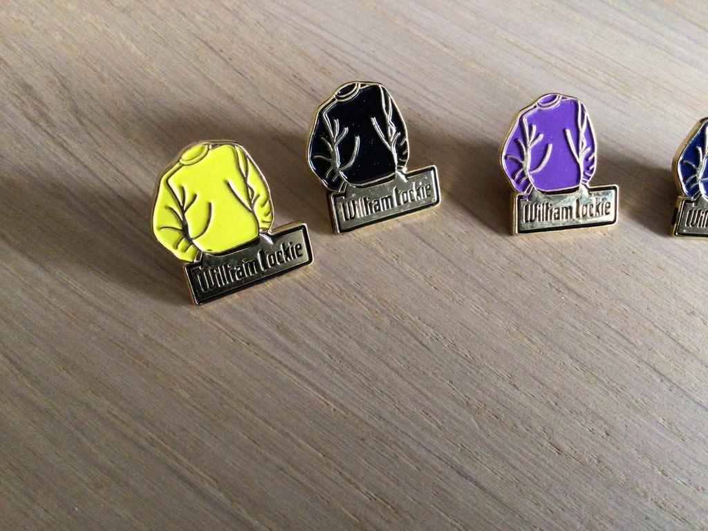 Pins William Lockie, neufs, 9 couleurs, Enlèvement ou Envoi, Neuf