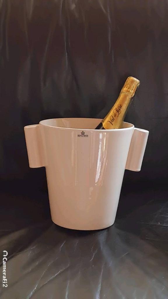 SEAU A CHAMPAGNE - SEAU A VIN - VASE - ROYAL BOCH, Neuf, Uni, Céramique, Enlèvement