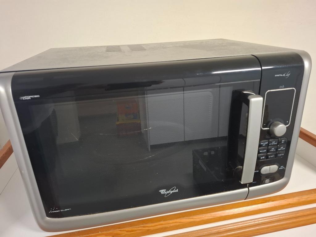 Whirlpool combi oven, Ophalen, Gebruikt, Oven met grill, Draaiplateau