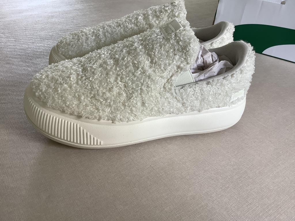 Puma slip-on teddy maat 38, Kleding | Dames, Ophalen, Zo goed als nieuw