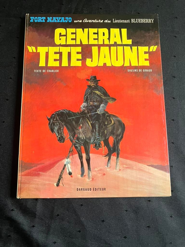 Blueberry T10 - Général « Tête Jaune » - 1972 - Dargaud., Enlèvement ou Envoi, Une BD, Comme neuf, Giraud