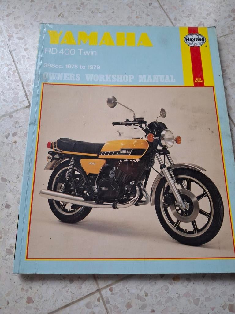 Yamaha RD400 Haynes Workshop Manual. 75 to 79, Motoren, Handleidingen en Instructieboekjes, Ophalen of Verzenden, Yamaha