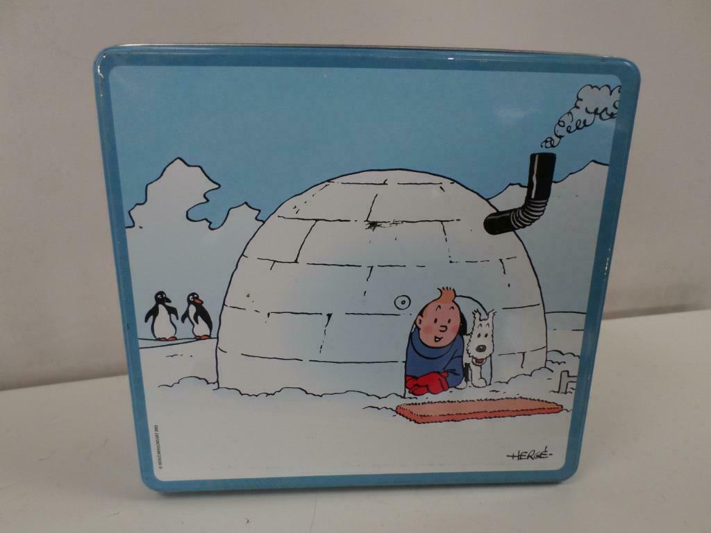 Boite métallique "Tintin" - 2003, Collections, Enlèvement ou Envoi, Tintin, Utilisé, Autres types
