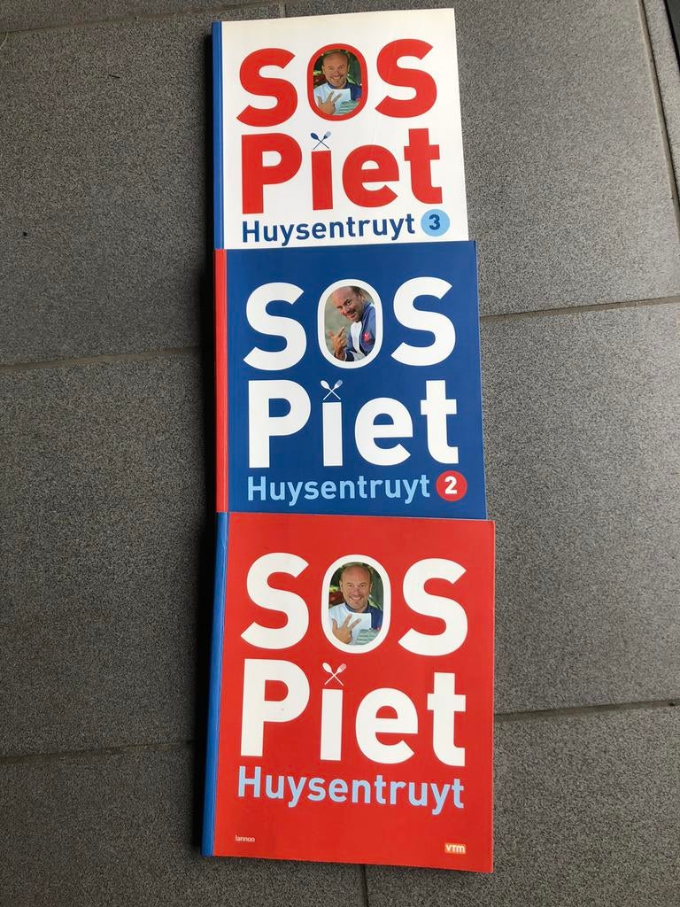 SOS PIET (3 boeken), Enlèvement