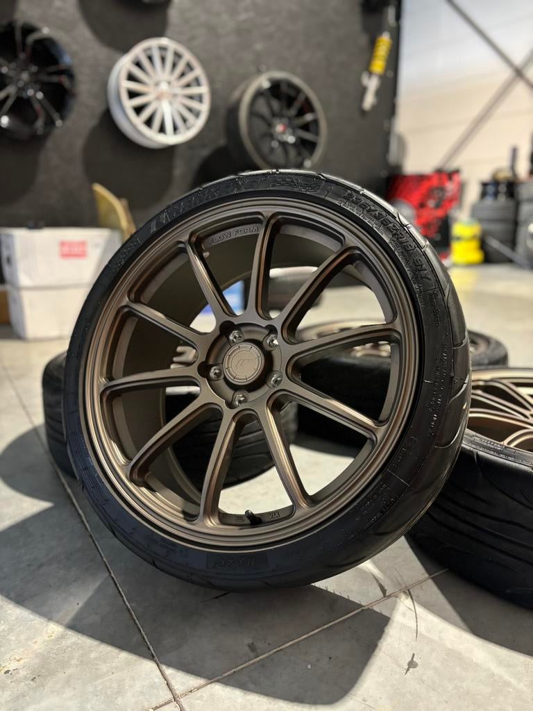 19” japan racing sl04 matt bronze, Ophalen