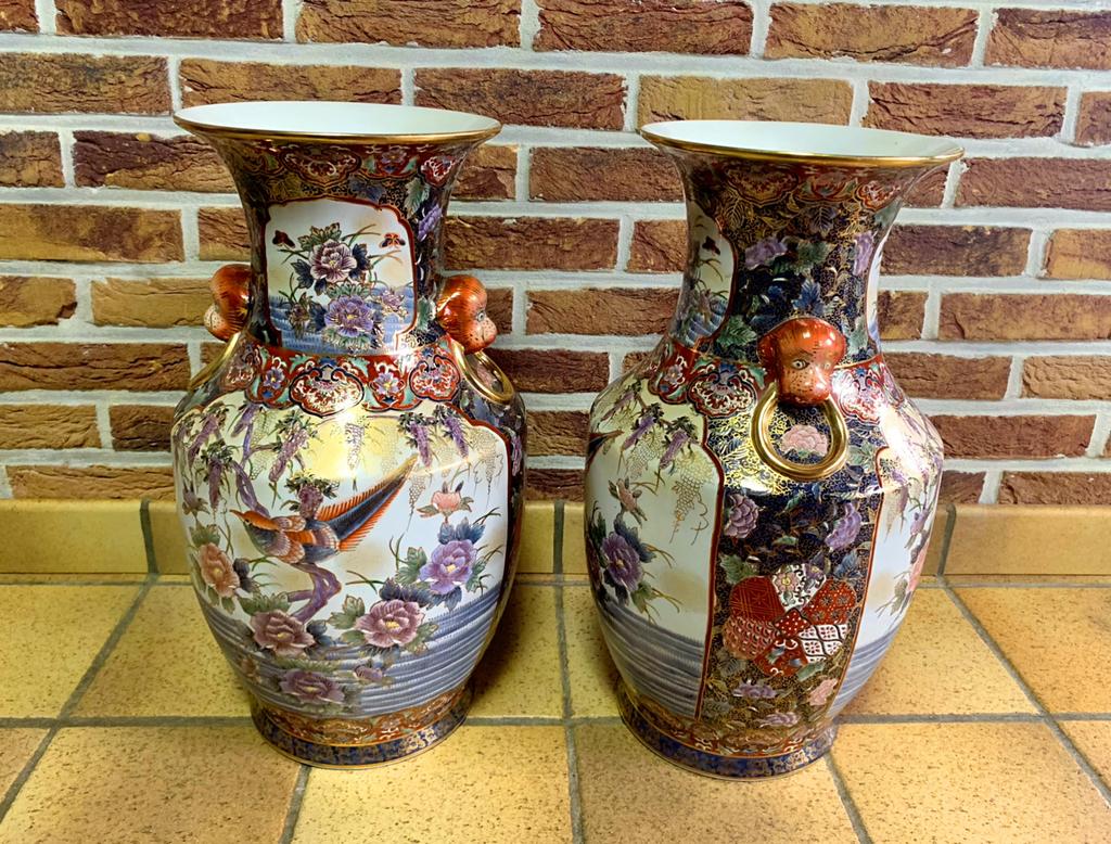 Antieke chinese vazen 1992 met stempel, Ophalen