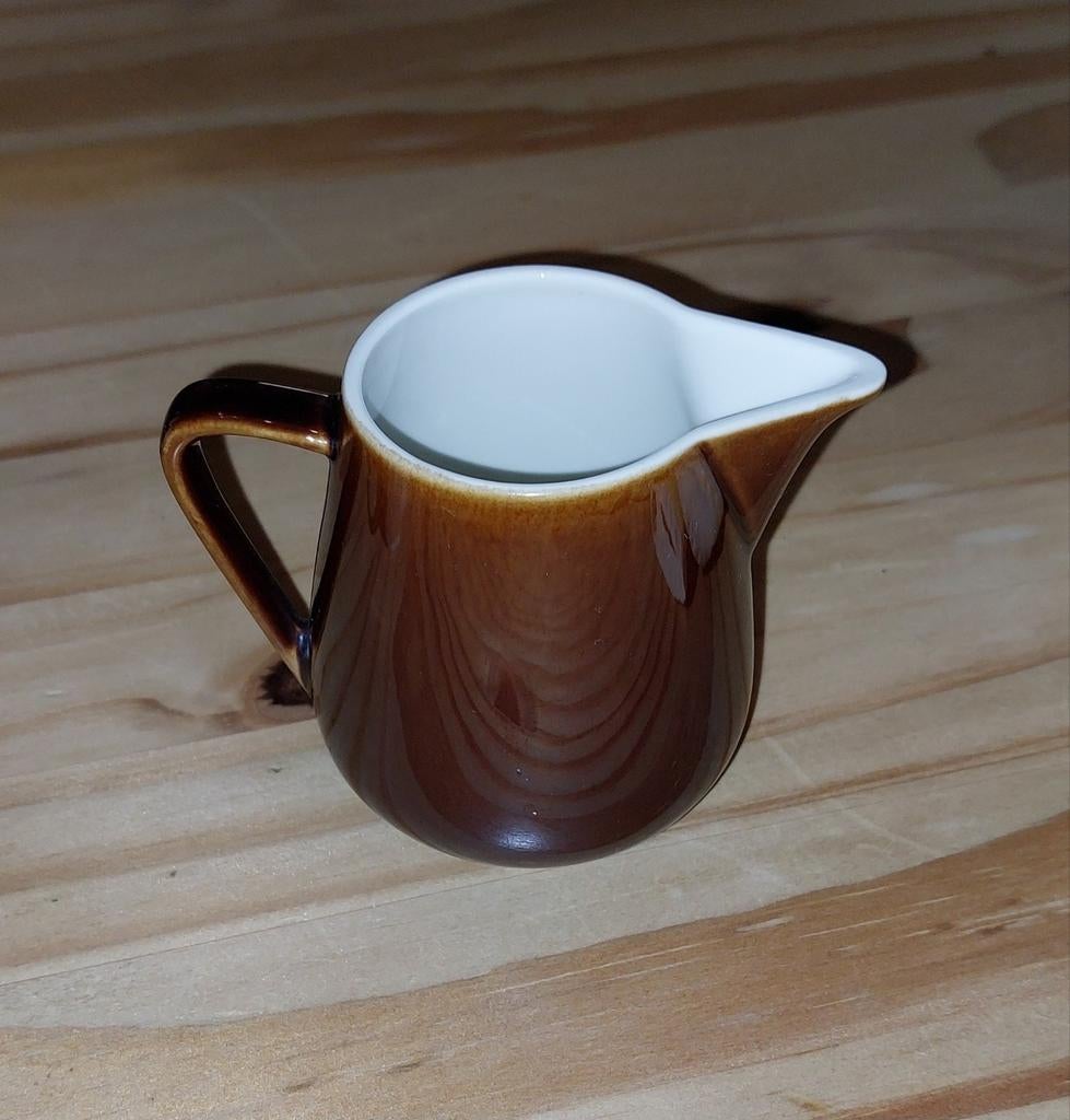 Villeroy& Boch bruin melkpotje, Enlèvement, Comme neuf