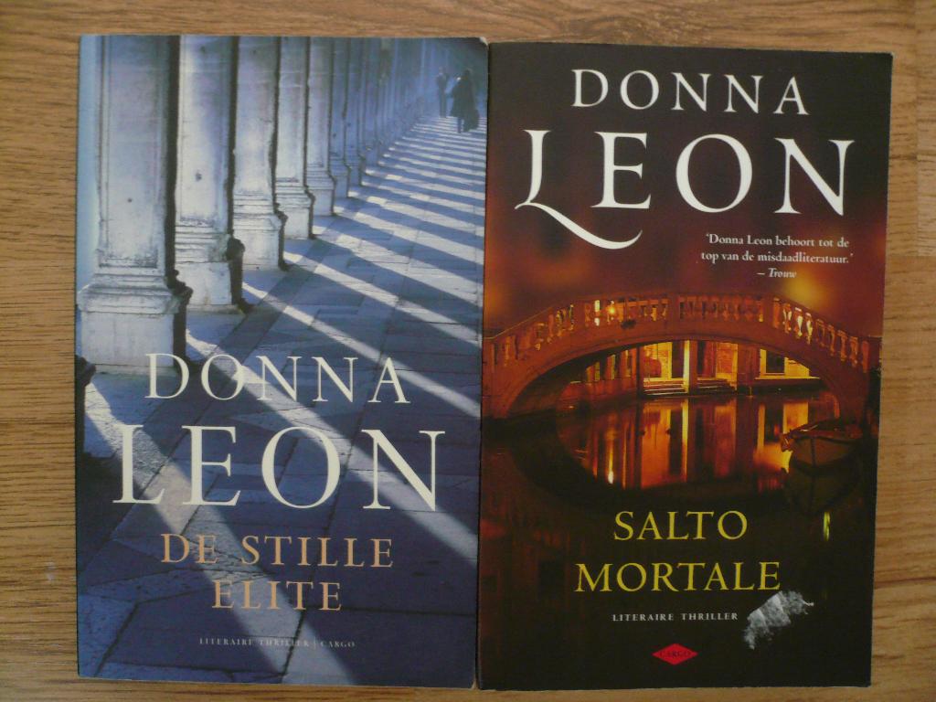 Donna Leon: Salto mortale en De Stille elite, Enlèvement, Utilisé, Donna Leon, Amérique