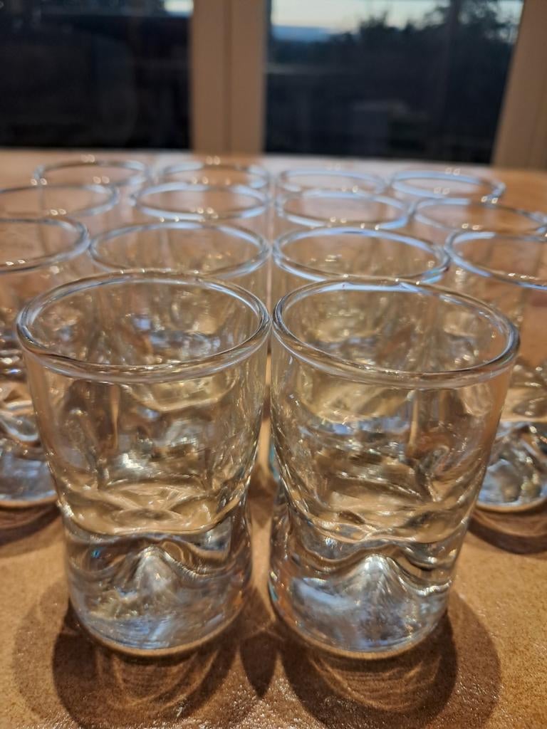 Lot de 14 verrines Cosy & Trendy, Maison & Meubles, Enlèvement ou Envoi, Utilisé, Verre, Verre ou Verres