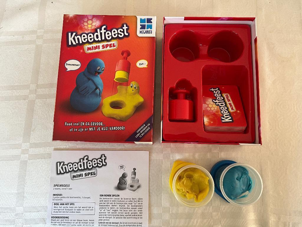 Kneedfeest mini-spel (Megableu), Hobby en Vrije tijd, Ophalen of Verzenden, Zo goed als nieuw, Megableu