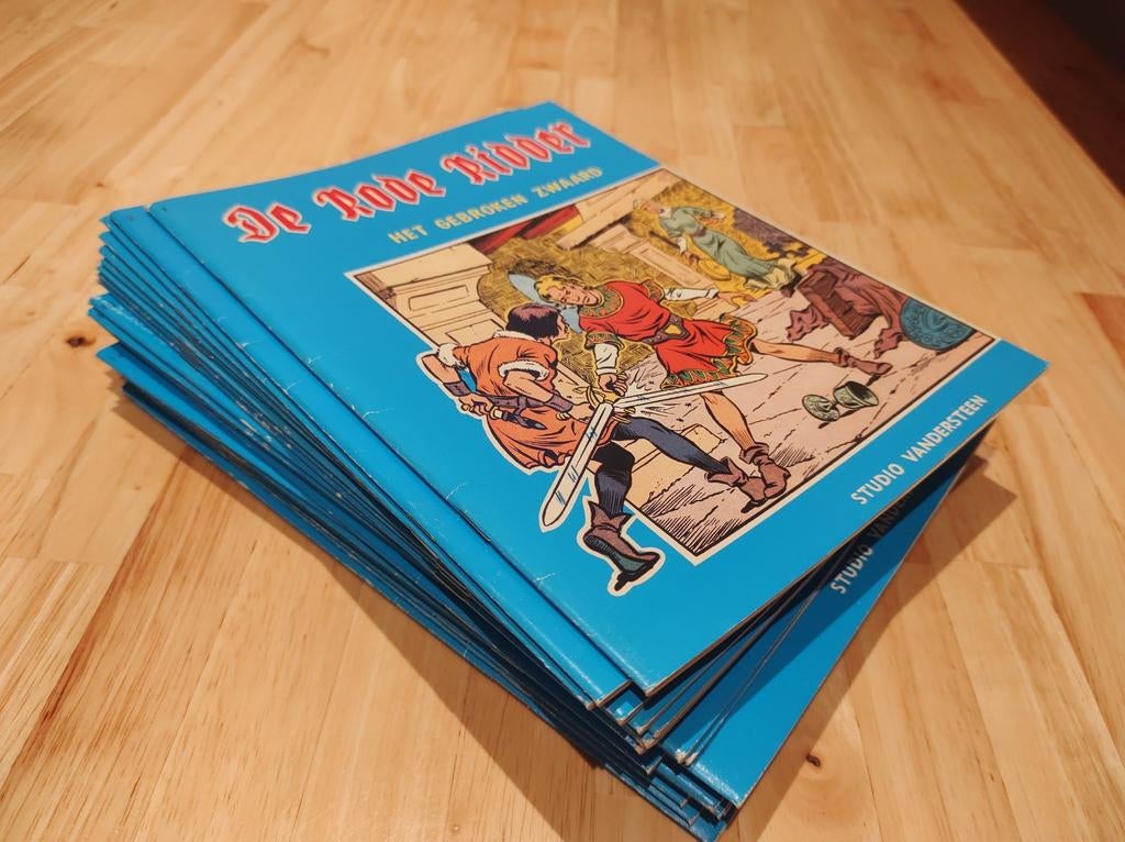 20 eerste strips van De Rode Ridder - klassieke uitgave, Boeken, Stripverhalen, Ophalen of Verzenden, Zo goed als nieuw