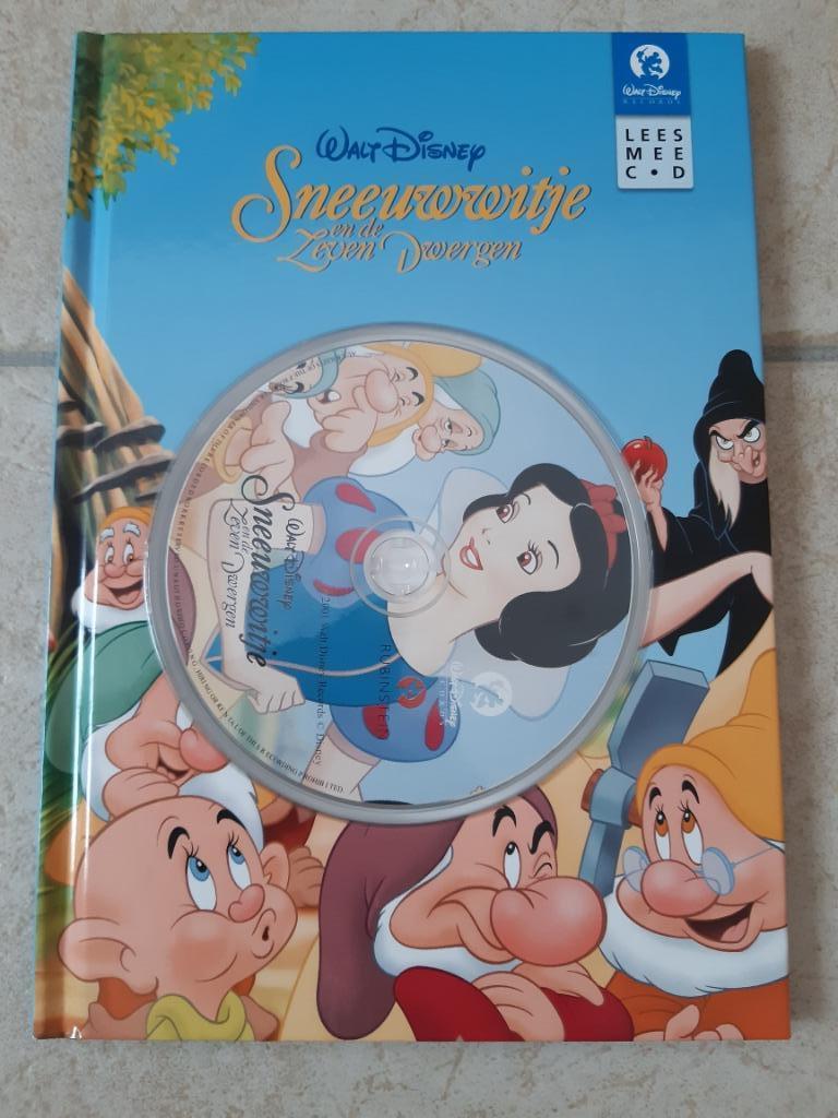 Disney Sneeuwwitje - Lees & Luisterboek, 5 of 6 jaar, Jongen of Meisje, Ophalen of Verzenden, Zo goed als nieuw
