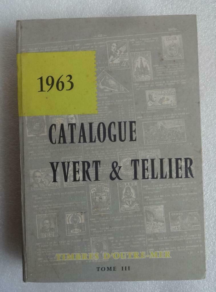 Catalogue Yvert & Tellier, Ophalen of Verzenden