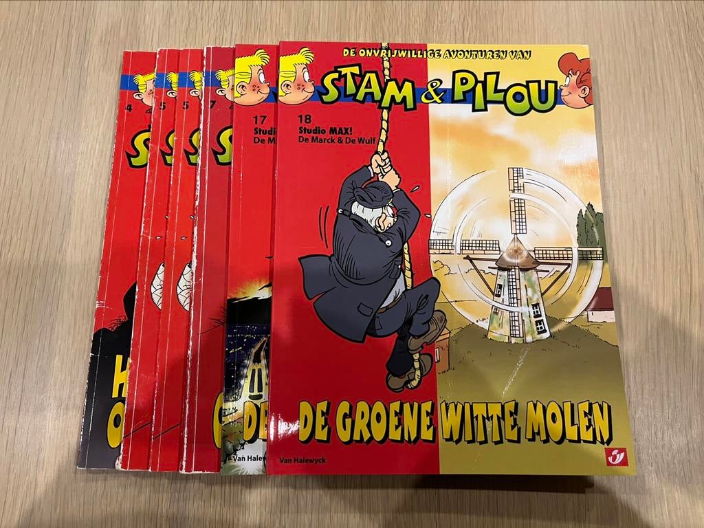 Stam & Pilou - 4, 2x5, 7, 17 en 18, Plusieurs BD, Enlèvement ou Envoi
