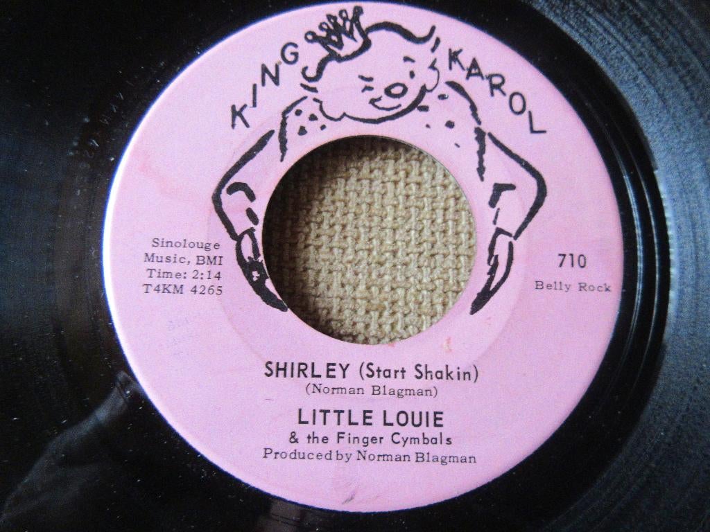 Little Louie & The Finger Cymbals‎ — Prowl / Shirley, Ophalen of Verzenden, Zo goed als nieuw, R&B en Soul