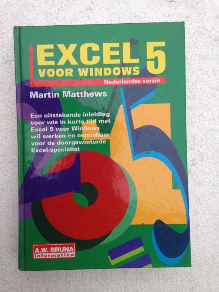 EXCEL, Ophalen, Software, Zo goed als nieuw, Matthews Martin