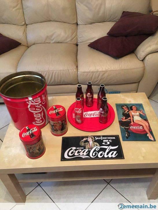 Ensemble objet coca cola, Collections, Utilisé