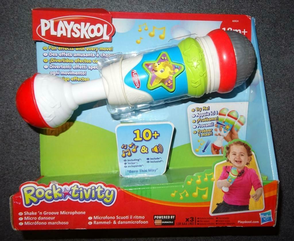 Playskool rammel- en dansmicrofoon, Ophalen of Verzenden, Nieuw, Overige typen, Met licht