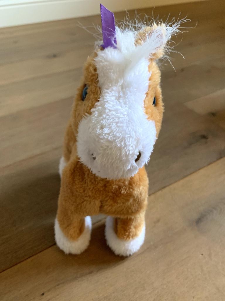 Fur Real Pony, Kinderen en Baby's, Speelgoed | Knuffels en Pluche, Ophalen, Zo goed als nieuw, Paard
