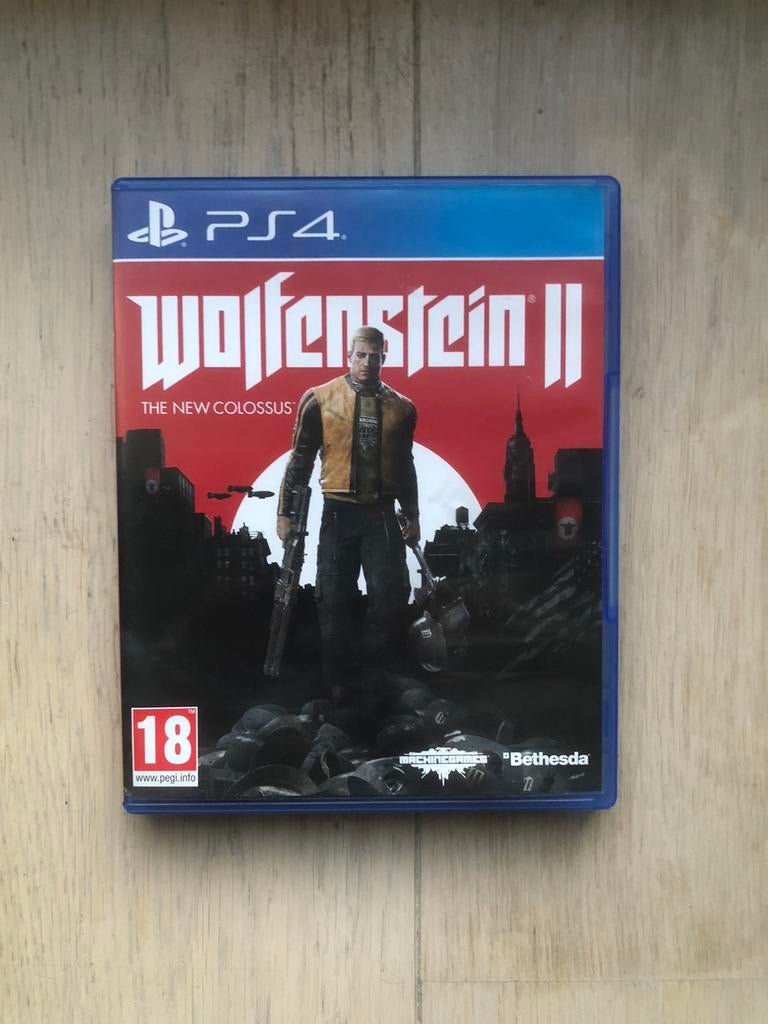 Wolfenstein II : The New Colossus (ps4)., Games en Spelcomputers, Games | Sony PlayStation 4, Ophalen, Shooter, Vanaf 18 jaar