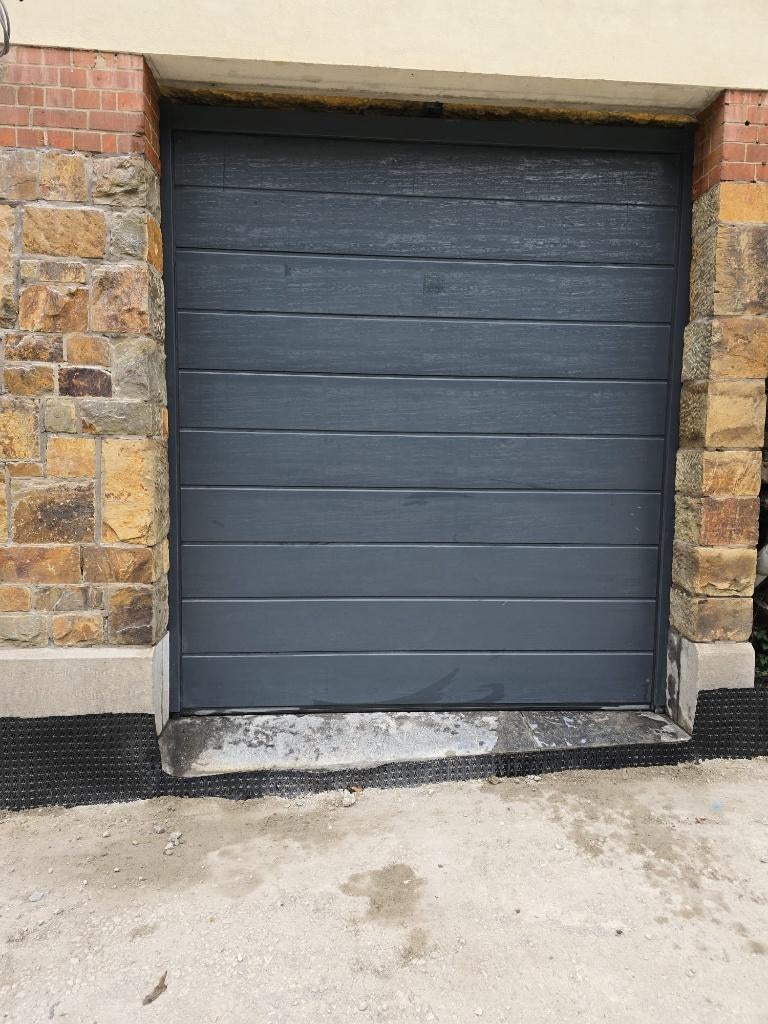 Volet électrique de garage Hörmann – bon état, 200 cm ou plus, Gris, Fonctionnement électrique, Enlèvement