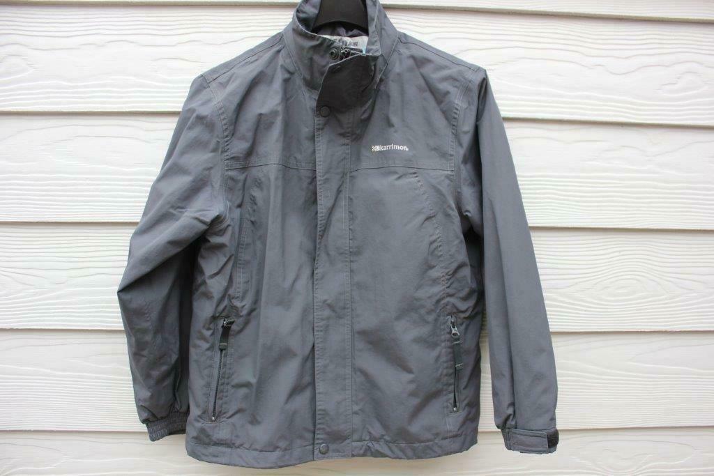 Veste coup-vent KARRIMOR gris anthracite (12 ans), Enlèvement ou Envoi, Utilisé, Garçon ou Fille, Manteau