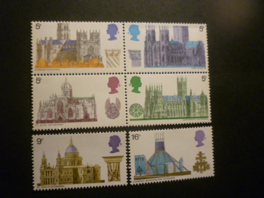 Groot-Brittannië/Grande-Bretagne 1969 Mi 516/521**, Verzenden
