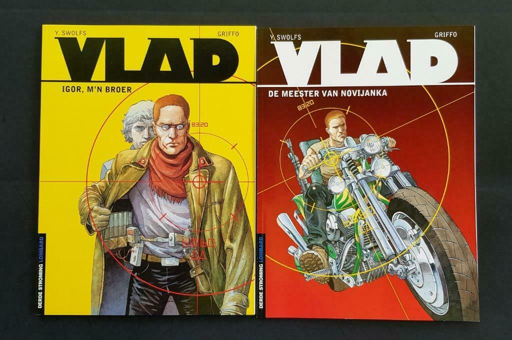 Strip Vlad Le Lombard -Swolfs-Griffo, Boeken, Meerdere stripboeken, Ophalen, Zo goed als nieuw, Swolfs-Griffo
